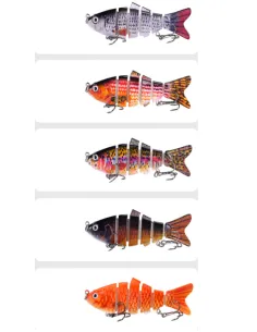 Kolpo Artificial Jointed 10 cm 17 g – Jointed Hard Bait Spinning for Pike, Black Bass and Sea Bass