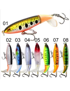 Kolpo Artificial Bait Minnow Soft Tail 9 cm 13 g – High Oscillation, 8 Colors 2