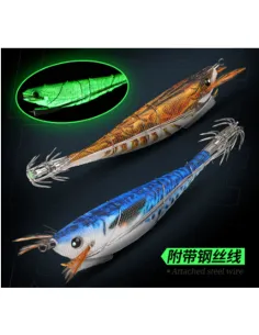 Kolpo Totanara con Bloccaggio Esca Naturale 12 cm 13.5 g – Egi per Seppie e Calamari Alta Attrazione Totanare e polpare Kolpo 2