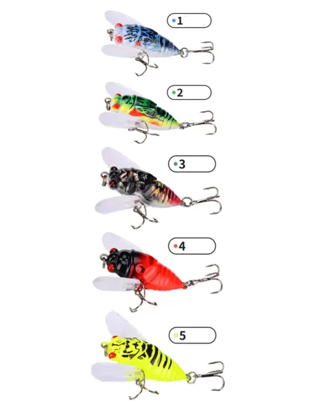 Kolpo Artificiale Spinning 5 cm 6 g con Pinne Laterali Vibranti – Alta Reattività Esche Artificiali Minnow Kolpo