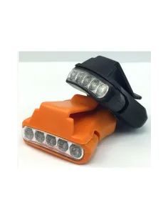 Kolpo Hat Visor Lamp – Mini Clip-On LED Flashlight for Night Fishing | 5x4 cm