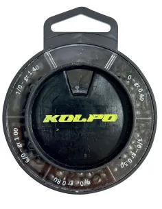 Kolpo Mascot Tonda con Pallini Spaccati Super Calibrati – Piombi per Lenza 5 Grammature Scatole Mascot Piombi Assortiti Kolpo