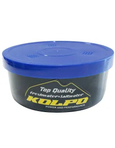 Kolpo Contenitore per Esche con Fori 105x48 mm – Protezione e Ventilazione per Esche da Pesca Porta esche Kolpo