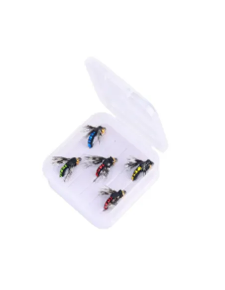 Kolpo Floating Fly Fishing Flies – Set of 5 Dry Flies | Trout Fly Fishing