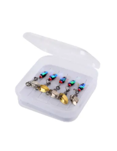 Kolpo Artificial Spinning Bait – Realistic Fly Imitation for Trout in Lake, Stream and River – 5pcs