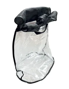 Kolpo Transparent Cylindrical Bag for Lake Trout Stands – Fish Holder with Velcro, Durable