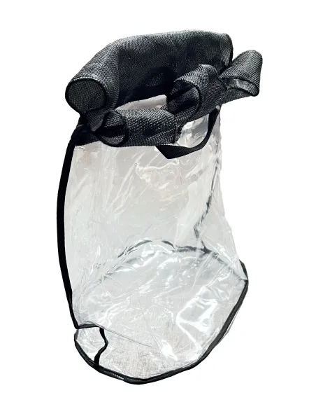 Kolpo Transparent Cylindrical Bag for Lake Trout Stands – Fish Holder with Velcro, Durable