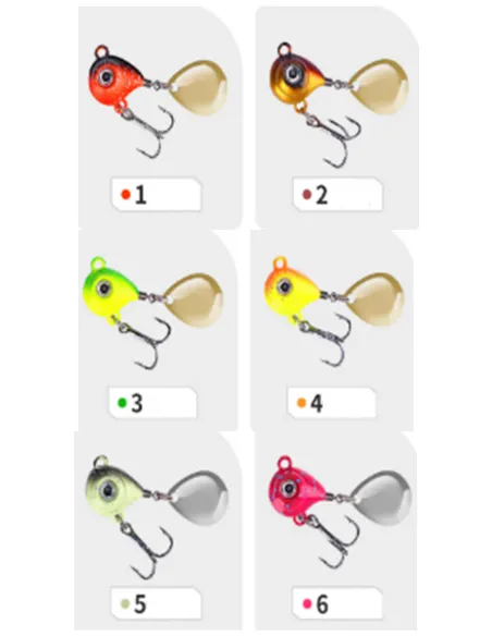 Kolpo Micro Jig Girino 7g con Paletta e Ancoretta – Artificiale Verticale e Spinning Jig Kolpo