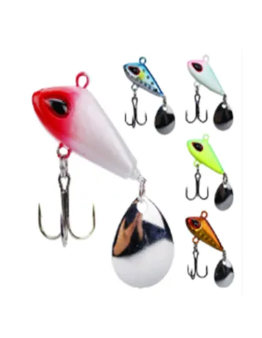 Kolpo Metal Jig 7g with Spade and Treble Hook – Artificial Bait for Spinning and Vertical Jigging
