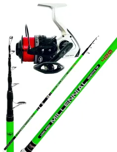 Shiguya 420 Surf Fishing Rod 200gr Kolpo 8000 Reel and Line