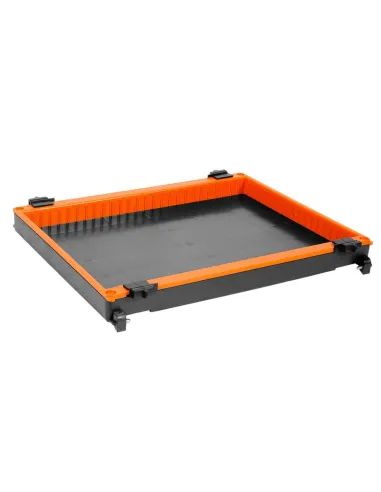 Colmic Modulo Nero/Arancio + Porta Lenza – Compatibile con Tutti i Panieri Colmic Accessori per panchetti e sedie Colmic
