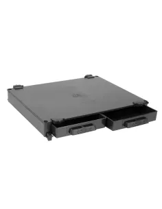 Colmic Modulo Nero + 2 Cassetti Frontali Neri – Compatibile con Tutti i Panieri Colmic Accessori per panchetti e sedie Colmic