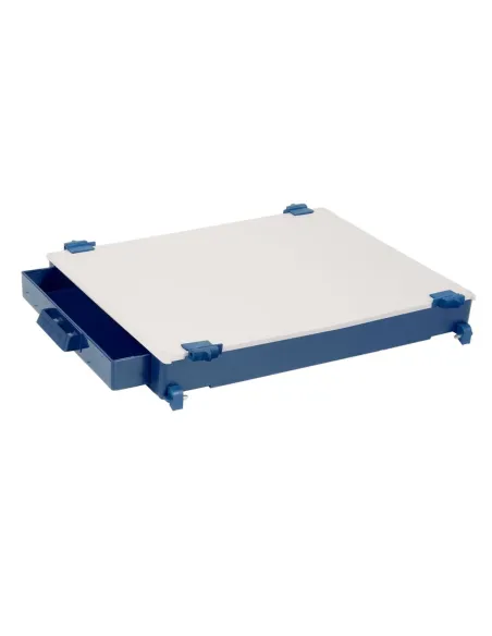 Colmic Modulo Blu/Grigio + 1 Cassetto Laterale Blu – Compatibile con Tutti i Panieri Colmic Accessori per panchetti e sedie C...