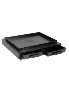 Colmic Modulo Sottoseduta Nero + 2 Cassetti Frontali Neri – Compatibile con Tutti i Panieri Colmic Accessori per panchetti e ...