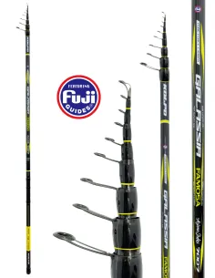 Kolpo Galassia Famosa – Canna da pesca bolognese in carbonio 40T con anelli Fuji, 6m e 7m Canne bolognesi/fisse Kolpo 2