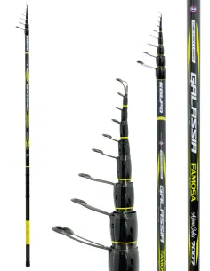Kolpo Galassia Famosa – Canna da pesca bolognese in carbonio 40T con anelli Fuji, 6m e 7m Canne bolognesi/fisse Kolpo