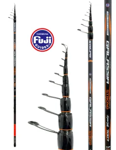 Kolpo Galassia Strong 40T Carbon Bolognese Rod with Fuji Guides – Action 20g, 6m 7m Sea and Freshwater Fishing 2