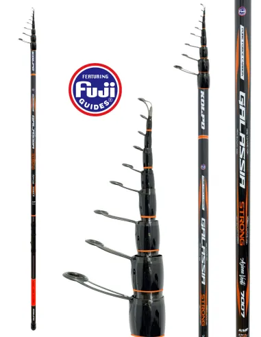 Kolpo Galassia Strong Canna Bolognese Carbonio 40T con Anelli Fuji – Azione 20g, 6m 7m Pesca in Mare e Acqua Dolce Canne bolo...