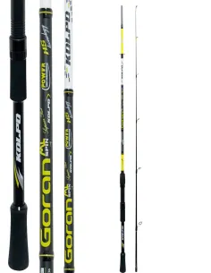 Kolpo Goran ML Spin Canna Spinning 5-40g Carbonio Alto Modulo con Anelli K-SIC – Spinning Mare e Acqua Dolce Canne da spinnin...