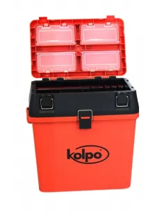 Paniere con Seduta Porta Accessori e Tracolla Kolpo Orange Panchetti Sedie e Accessori Kolpo 2