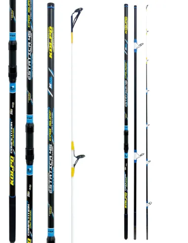 Kolpo Estatica 450 – Surfcasting rod 4.50 m, 3 sections, 100/200 g action, high performance sea