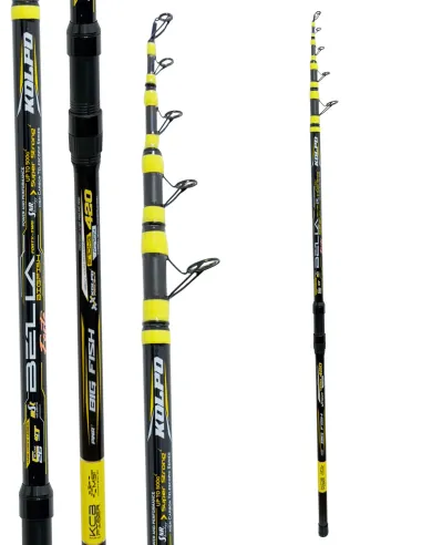 Kolpo Bellaforte – Sturgeon and catfish fishing rod, 4.20 m, powerful and resistant for freshwater