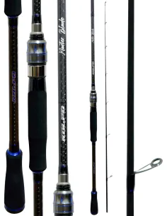 Kolpo Master Blade – Canna da Spinning 2,10m/2,40m in Carbonio, Azione 8–50g, Anelli K-SiC Resistente al Mare Canne da spinni...