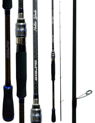 Kolpo Master Blade – Canna da Spinning 2,10m/2,40m in Carbonio, Azione 8–50g, Anelli K-SiC Resistente al Mare Canne da spinni...