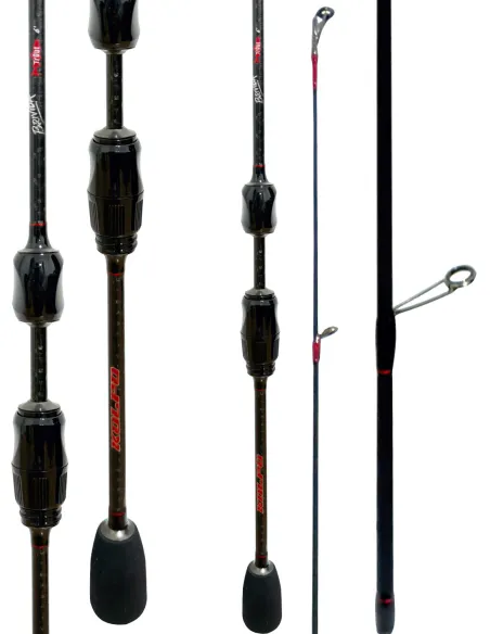 Kolpo Brivida Trout – Canna Spinning Trout Area 1,80m / 1,98m Carbonio Alto Modulo Azione 0,5–5g Anelli K-SiC Canne da spinni...