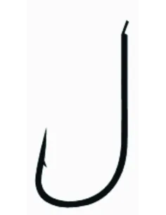 Kolpo Ami da Pesca Brutale 80403H con Paletta Black Nickel Forgiati Filo 0.5 mm con Ardiglione – 20 Pezzi Ami Paletta da Pesc...
