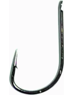 Kolpo Ami da Pesca Brutale 80603H Black Nickel con Paletta Forgiati Filo 0.8 mm con Ardiglione – 20 Pezzi Ami Paletta da Pesc...