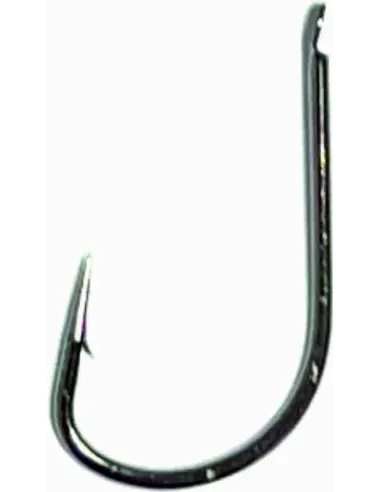 Kolpo Ami da Pesca Brutale 80603H Black Nickel con Paletta Forgiati Filo 0.8 mm con Ardiglione – 20 Pezzi Ami Paletta da Pesc...
