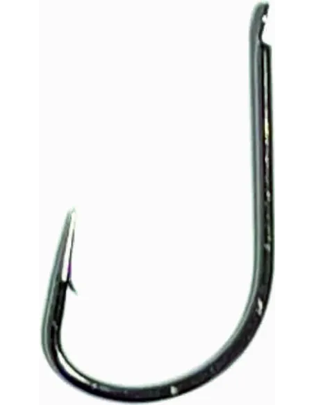 Kolpo Brutale 80603H Black Nickel Fishing Hooks with Forged Spade 0.8 mm Wire with Barb – 20 Pieces