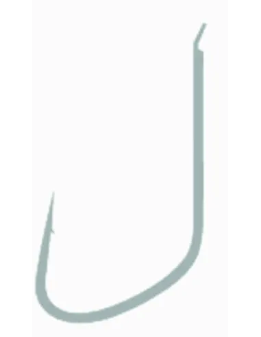 Kolpo Brutale 81412B White Nickel Forged Fishing Hooks with Spade and Barb 1.0 mm Wire – 20 Pieces