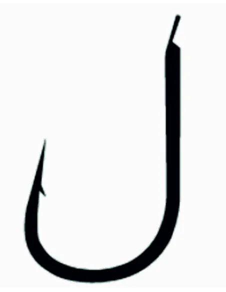 Kolpo Ami da Pesca Brutale 80215H Black Nickel Forgiati con Paletta e Ardiglione Filo 1.0 mm – Confezione 20 Pezzi Ami Palett...
