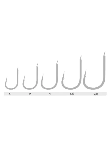 Kolpo Ami da Pesca Brutale 80213B White Nickel Forgiati con Paletta e Ardiglione Filo 2.0 mm – Confezione 20 Pezzi Ami Palett...