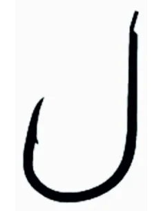 Kolpo Brutale 80101H Black Nickel Forged Fishing Hooks with Spade and Super Cut Tip – 20 Pieces