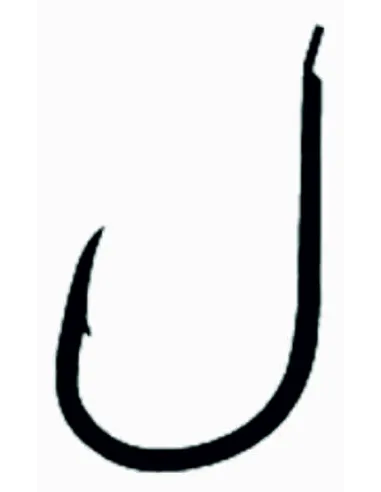 Kolpo Brutale 80101H Black Nickel Forged Fishing Hooks with Spade and Super Cut Tip – 20 Pieces