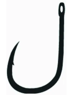 Kolpo Ami da Pesca Brutale 92004H Black Nickel Forgiati con Occhiello e Punta Super Cut – Confezione 20 Pezzi Ami Occhiello d...