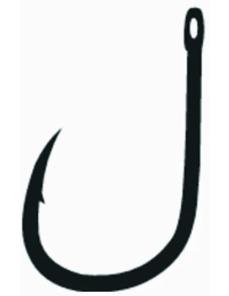 Kolpo Ami da Pesca Brutale 92004H Black Nickel Forgiati con Occhiello e Punta Super Cut – Confezione 20 Pezzi Ami Occhiello d...