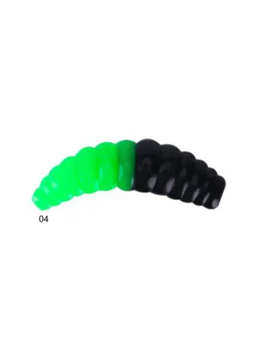 Camola Bicolor Kolpo 3.5cm 1.4g Super Attrattiva – 5 Pezzi per Trota Trout Area e Spinning Siliconici Kolpo