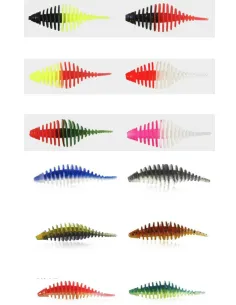 Artificiale Morbido Triops 5cm 1.5g Kolpo – Soft Bait Trout Area e Predatori (5 pz) Siliconici Kolpo