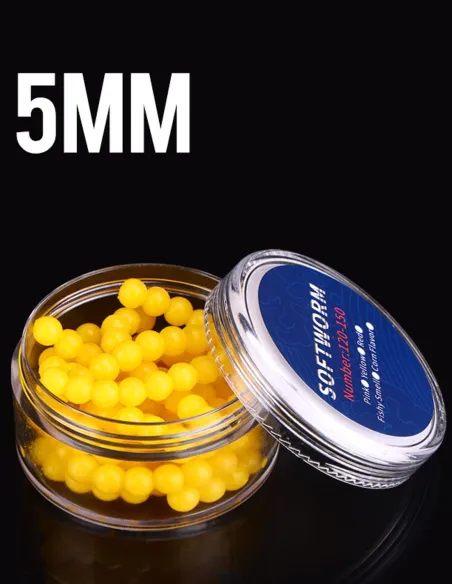 Kolpo Soft Silicone Eggs – Salmon Egg-Type Bait for Trout and Char