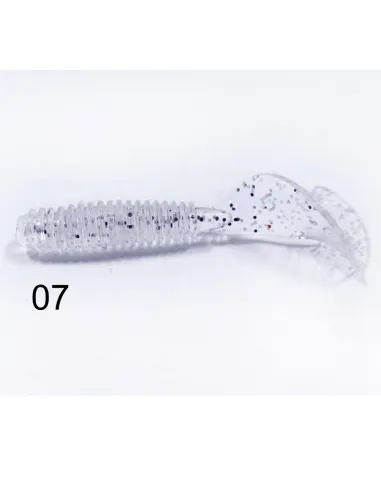 Falcetto Morbido 6cm 2g Kolpo – Soft Bait Super Attirante per Predatori Mare Lago Fiume (10 pz) Siliconici Kolpo