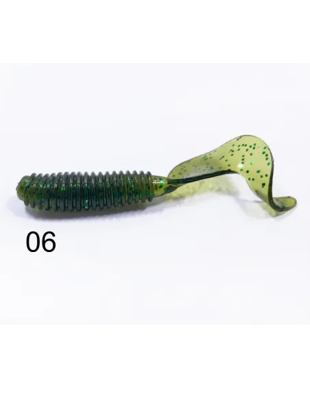 Kolpo Soft Sickle 6cm 2g – Super Attractant Soft Bait for Sea, Lake, River Predators (10 pcs)