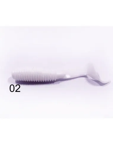 Falcetto Morbido 6cm 2g Kolpo – Soft Bait Super Attirante per Predatori Mare Lago Fiume (10 pz) Siliconici Kolpo