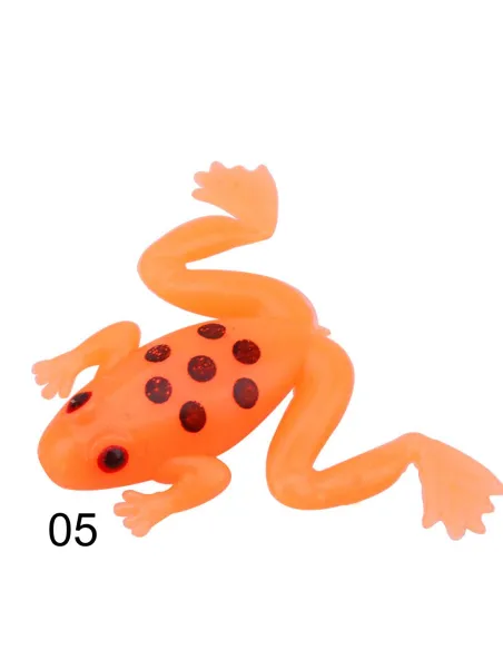 Rana 3cm 2.5g Kolpo Esca Soft Frog per Spinning (3 pz) Siliconici Kolpo