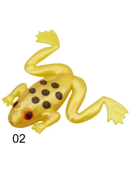 Rana 3cm 2.5g Kolpo Esca Soft Frog per Spinning (3 pz) Siliconici Kolpo