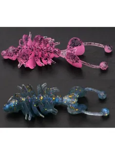 Kolpo Rubberized Insect 6.5cm 2.8g Spinning Trout Area Soft Bait Predators Sea Lake River 5pcs
