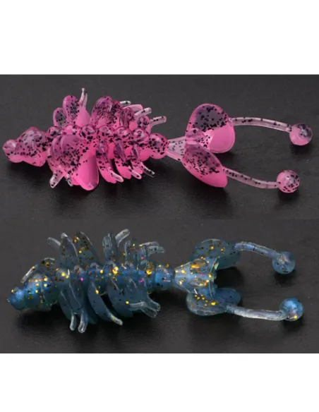 Kolpo Rubberized Insect 6.5cm 2.8g Spinning Trout Area Soft Bait Predators Sea Lake River 5pcs